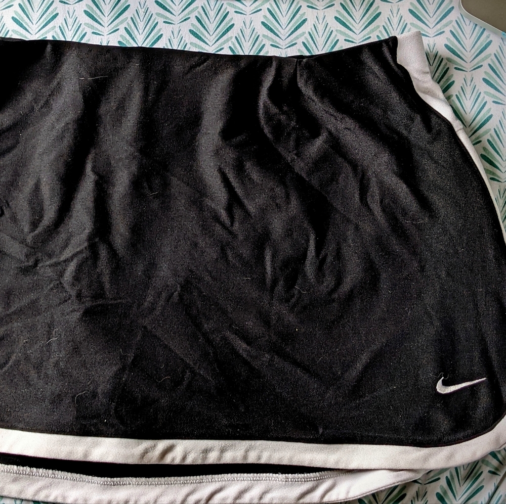Nike tennis skirt skirt dri-fit - Black - Size Large (12-14)